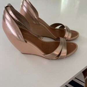 Gold Seychelles heels